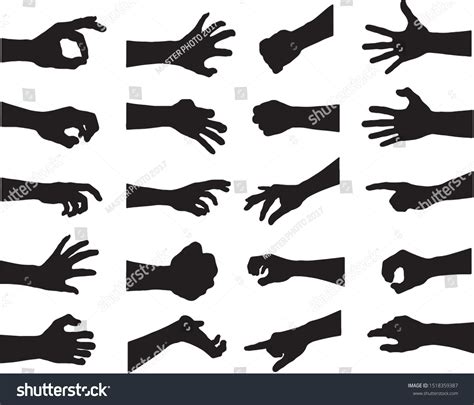 hand grabbing silhouette|1,600+ Grabbing Hand Silhouette Illustrations, Royalty.